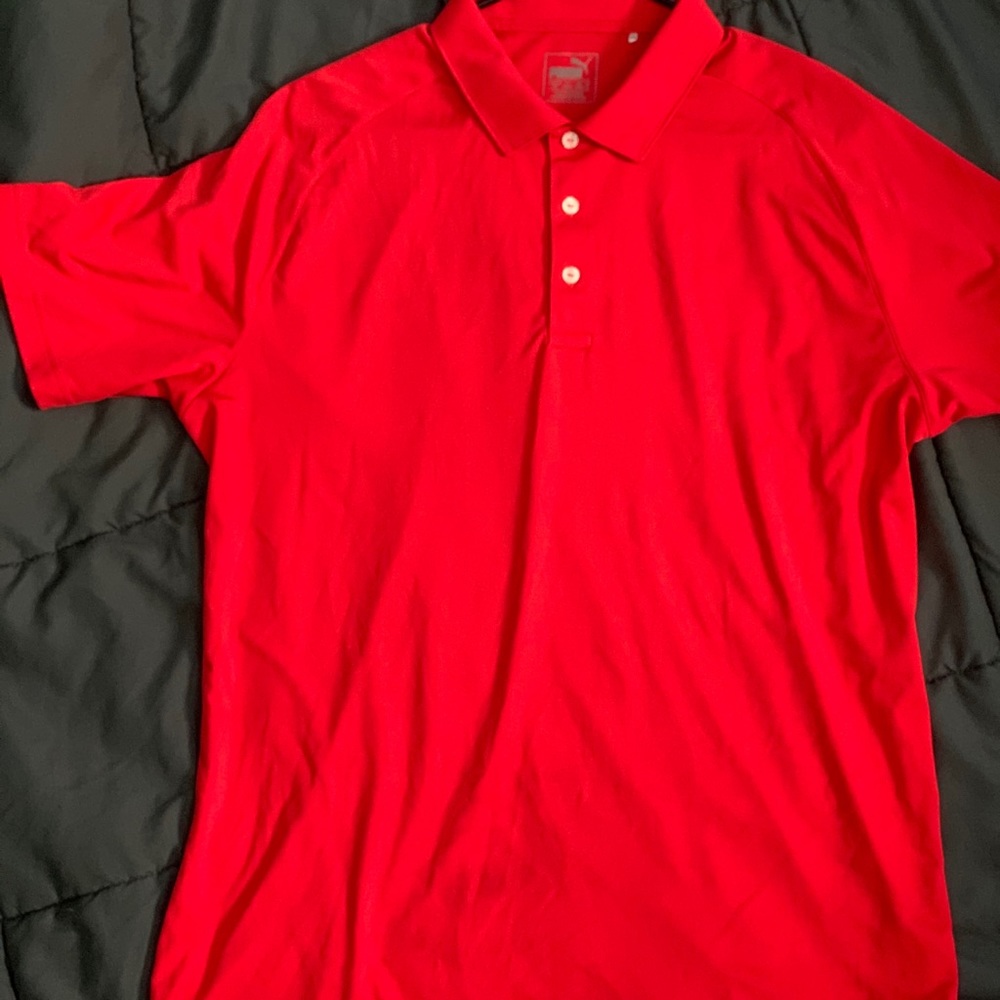 XL Puma dry fit golf shirt